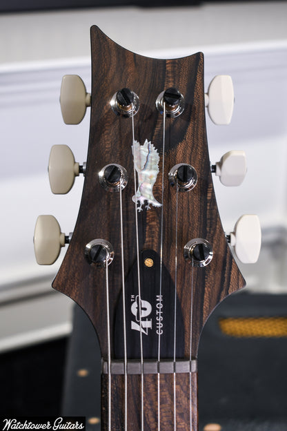 Paul Reed Smith PRS 40th Anniversary Custom 24-08 Semi Hollow Limited Edition Charcoal Tri-Color Burst