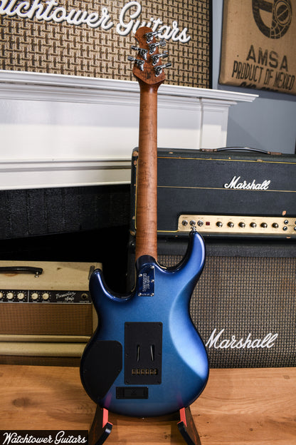 Ernie Ball Music Man Steve Lukather Signature Luke 4 SSS - Diesel Blue