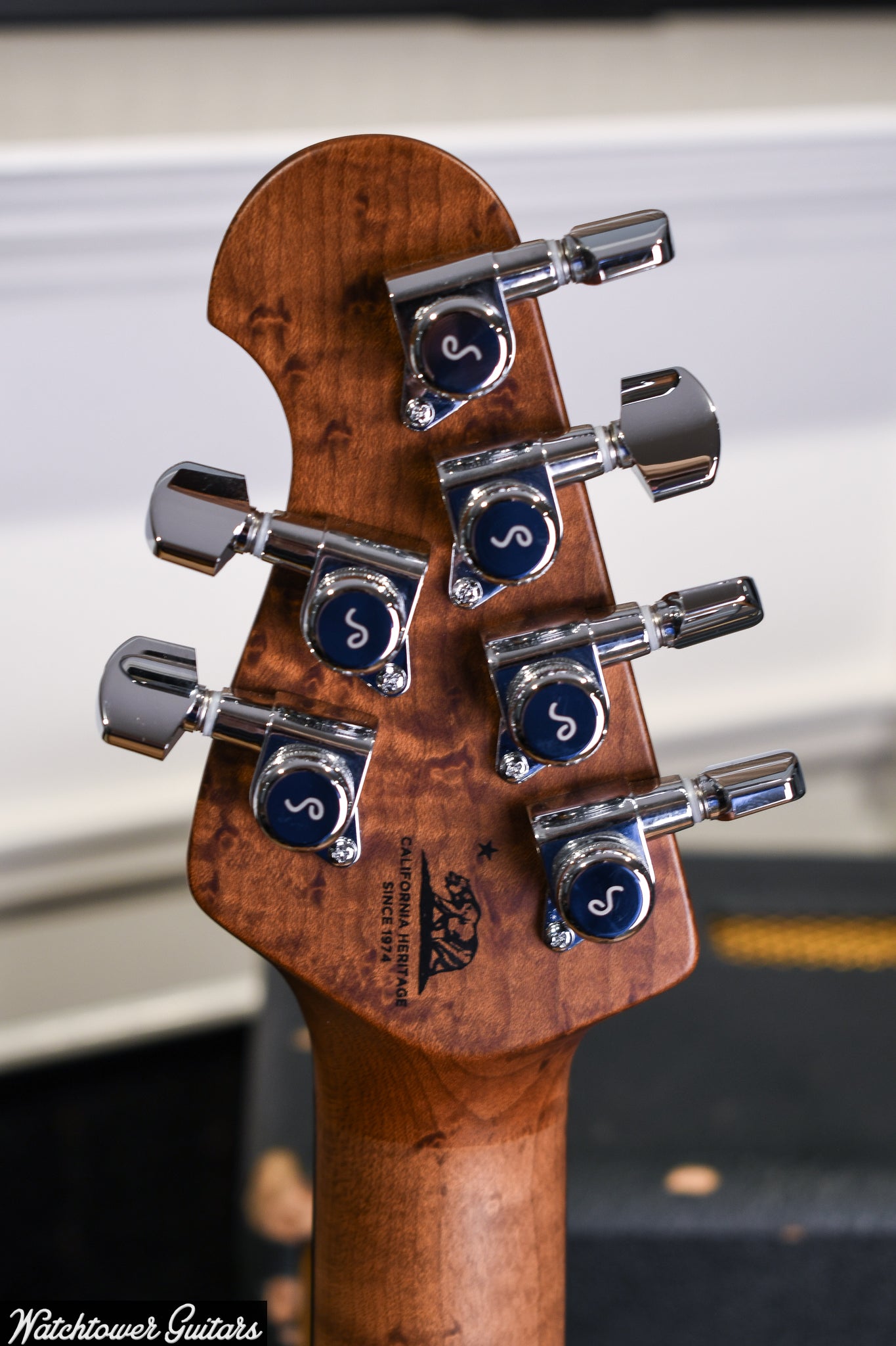 Ernie Ball Music Man Steve Lukather Signature Luke 4 SSS - Diesel Blue