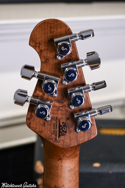 Ernie Ball Music Man Steve Lukather Signature Luke 4 SSS - Diesel Blue