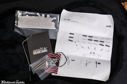 Ernie Ball Music Man Steve Lukather Signature Luke 4 SSS - Diesel Blue