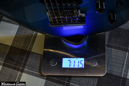 Ernie Ball Music Man Steve Lukather Signature Luke 4 SSS - Diesel Blue