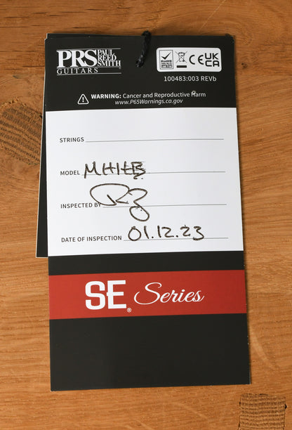 Paul Reed Smith PRS SE Mark Holcomb Signature Holcomb Blue Burst