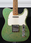 2022 Danocaster Single Cut Custom Lace Green/Gold