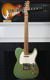 2022 Danocaster Single Cut Custom Lace Green/Gold