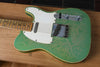 2022 Danocaster Single Cut Custom Lace Green/Gold