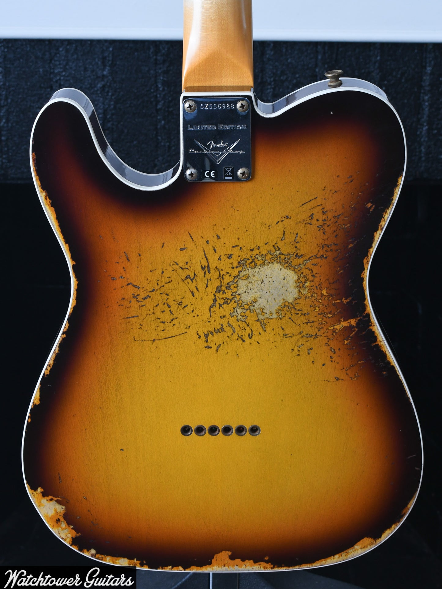 2021 Fender Custom Shop 1960 CuNiFe Telecaster Custom LTD Relic Sunburst