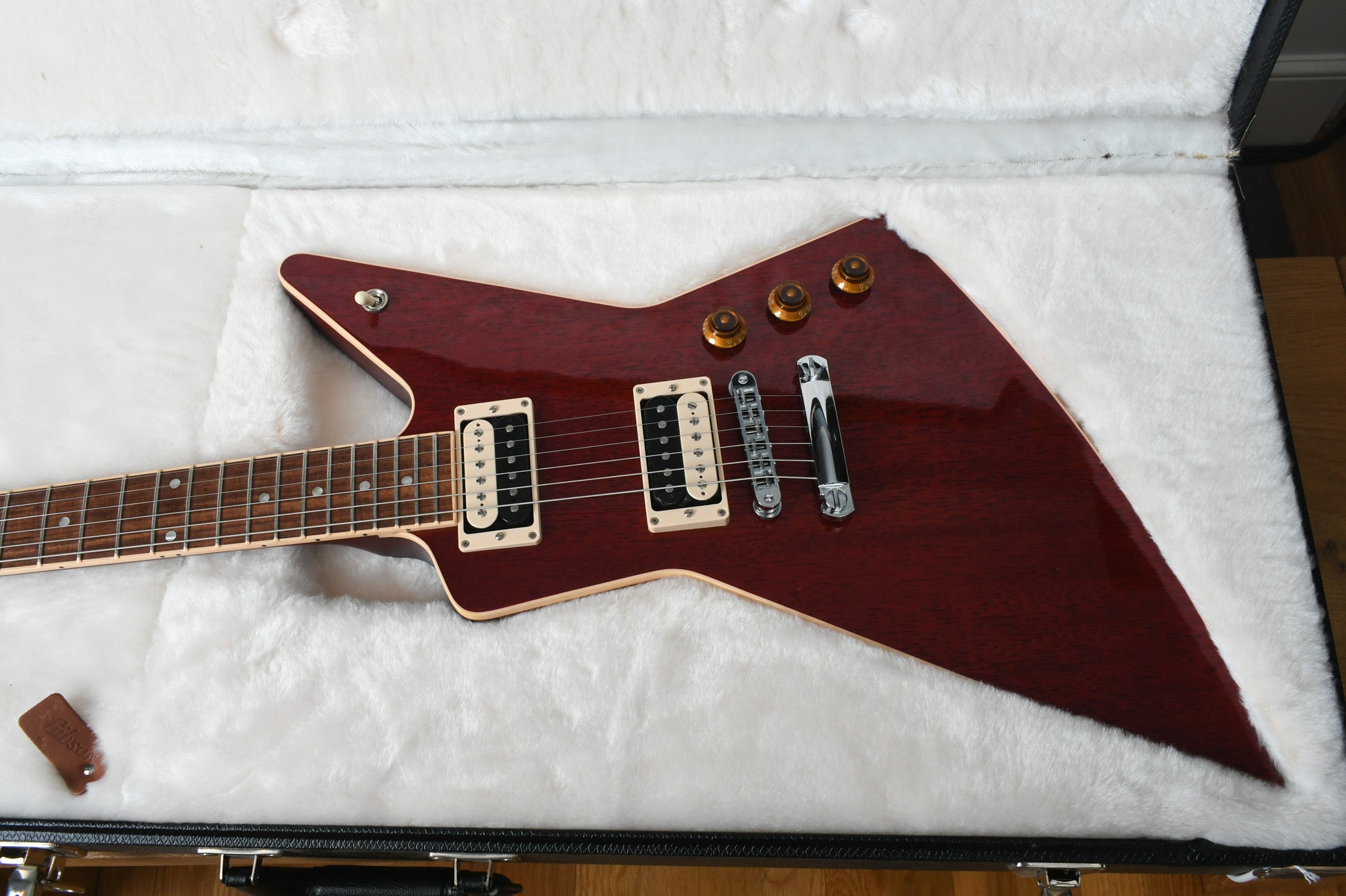 2012 Gibson Explorer Traditional Pro Wine Red – Watchtower Guitars