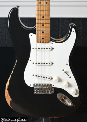 2020 Nacho Stratocaster *Custom Color* Black #1987