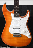 2013 Suhr Pro Series S3 Honey Burst Flame Top