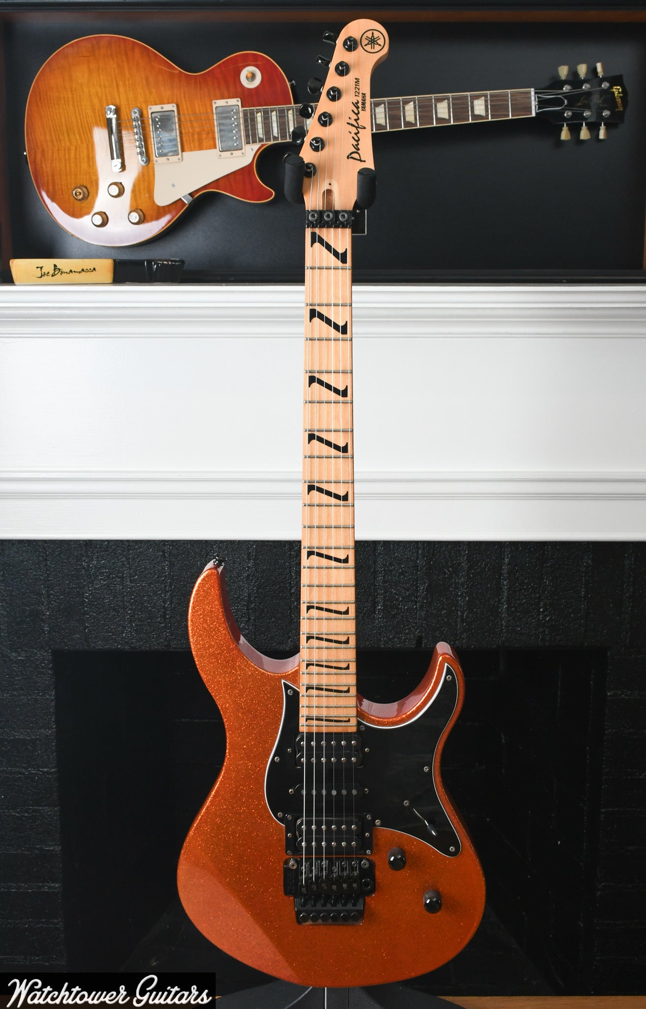 1990s Yamaha Pacifica 1221M Orange Sparkle – Watchtower Guitars