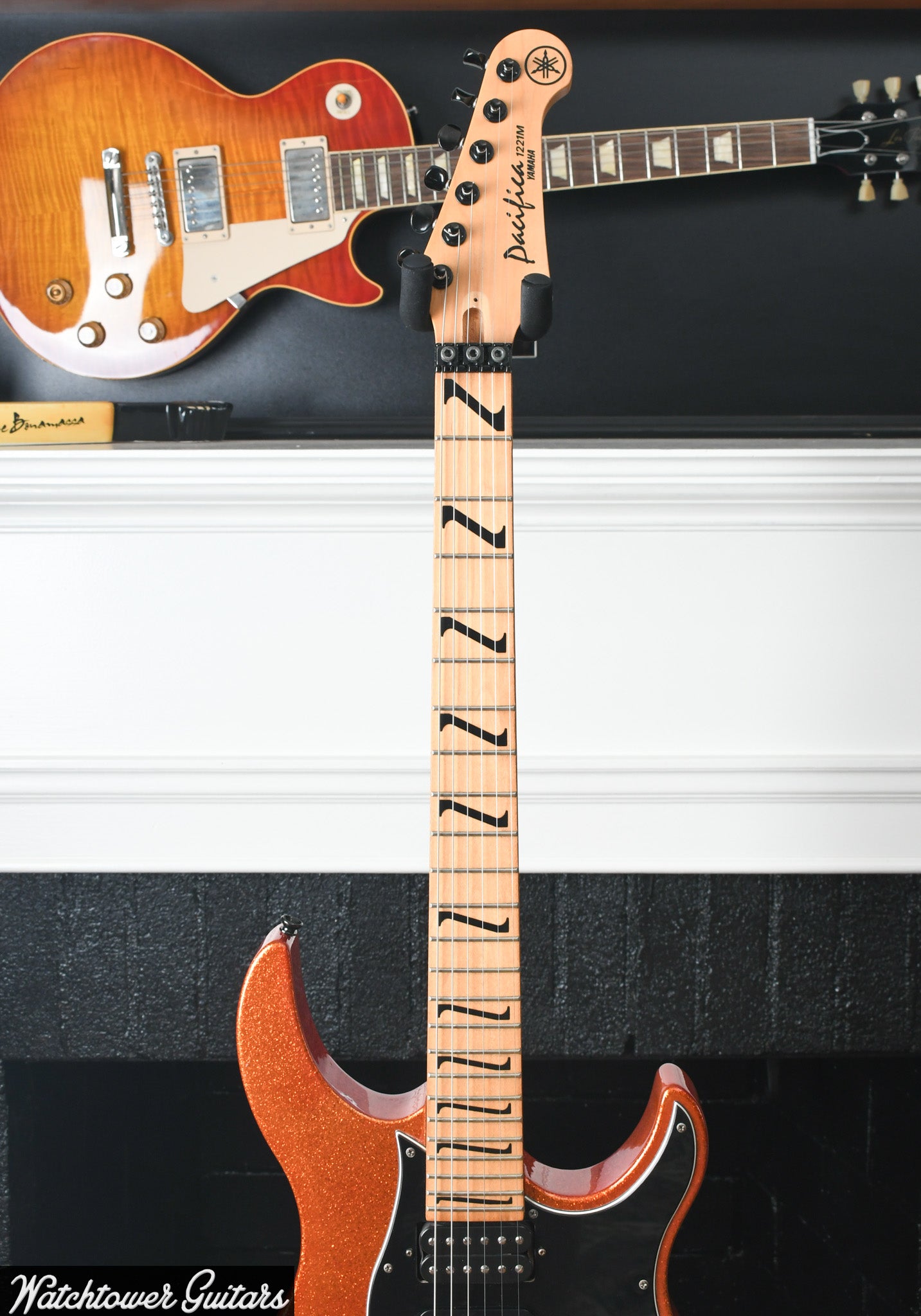 1990s Yamaha Pacifica 1221M Orange Sparkle – Watchtower Guitars