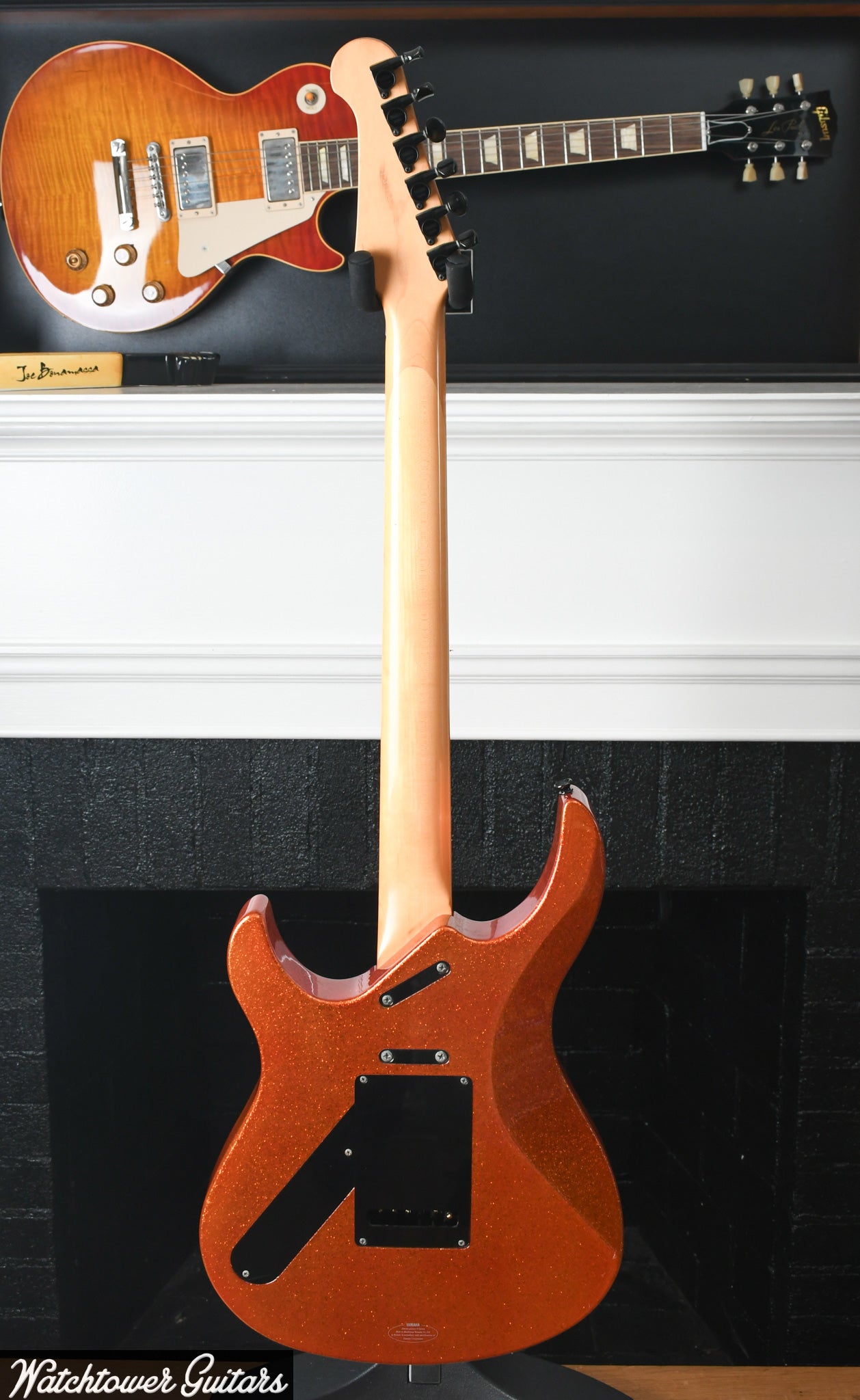 1990s Yamaha Pacifica 1221M Orange Sparkle – Watchtower Guitars