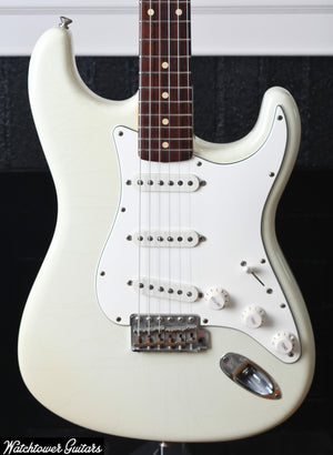 2001 Fender Custom Shop Relic 1961 Stratocaster Olympic White
