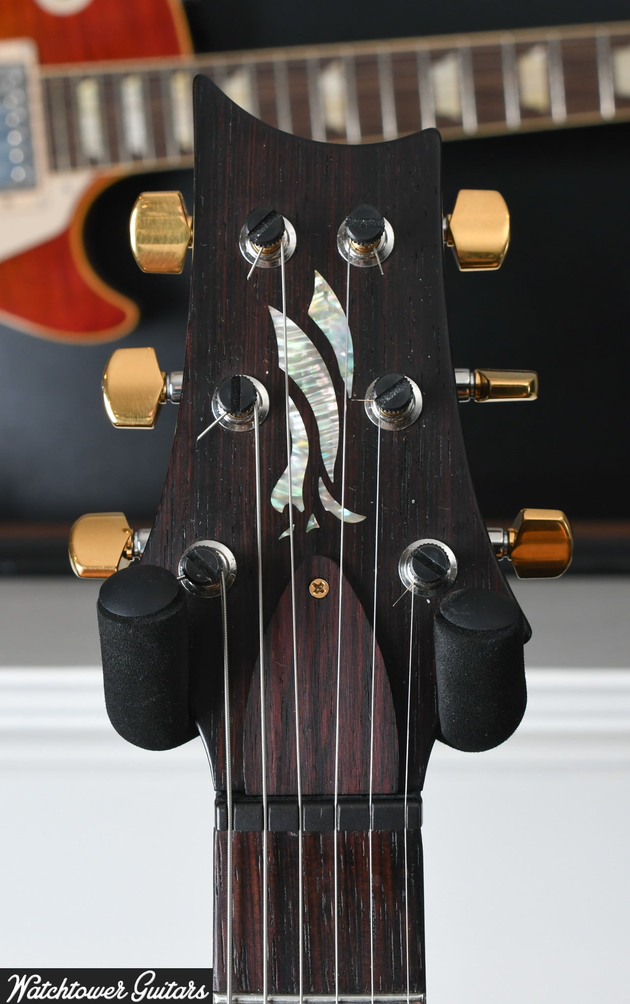 2006 PRS Modern Eagle Faded Blue Jean Brazilian Rosewood Neck