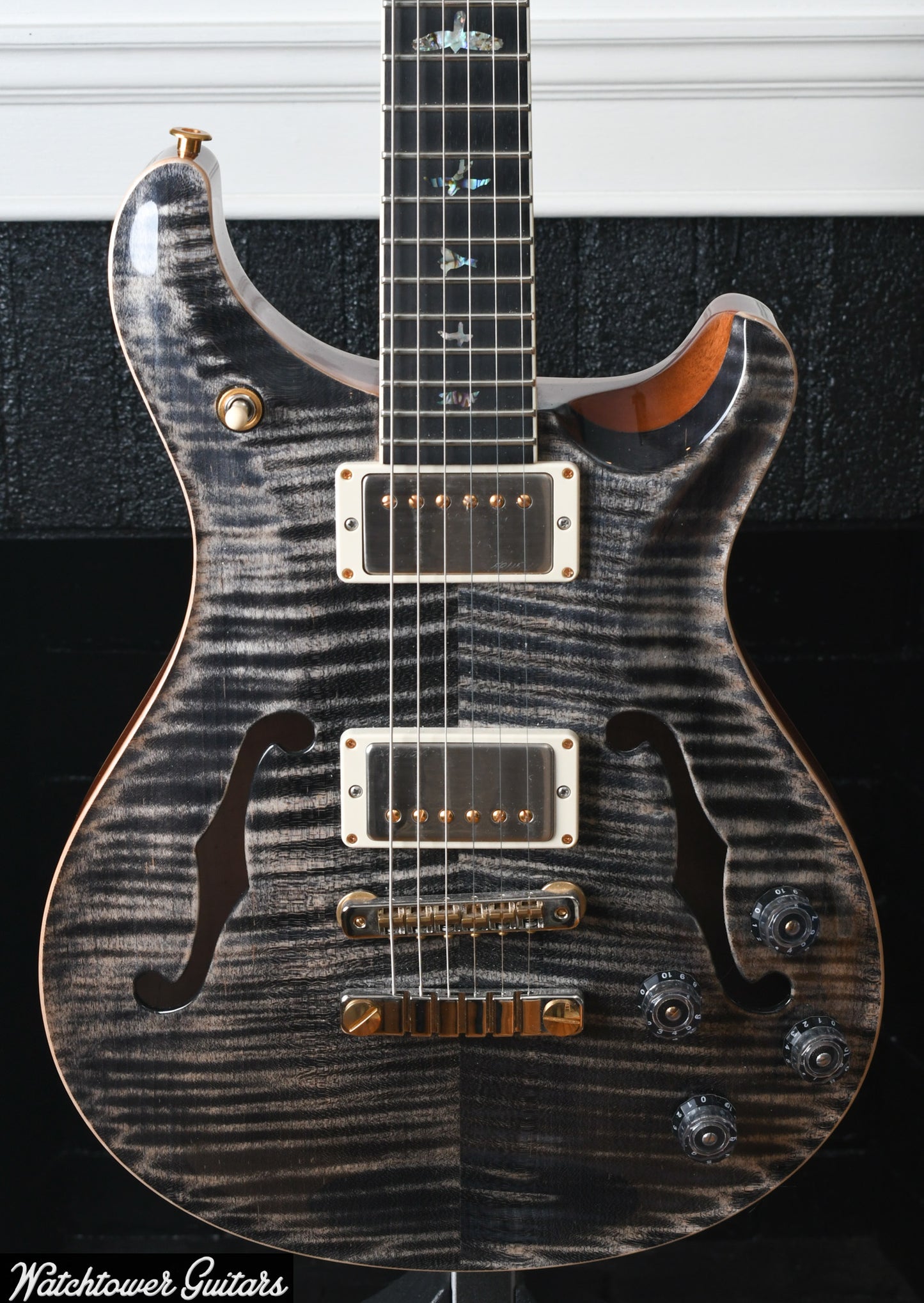 2021 Paul Reed Smith PRS McCarty 594 Hollowbody II 10 Top/Artist Features Charcoal