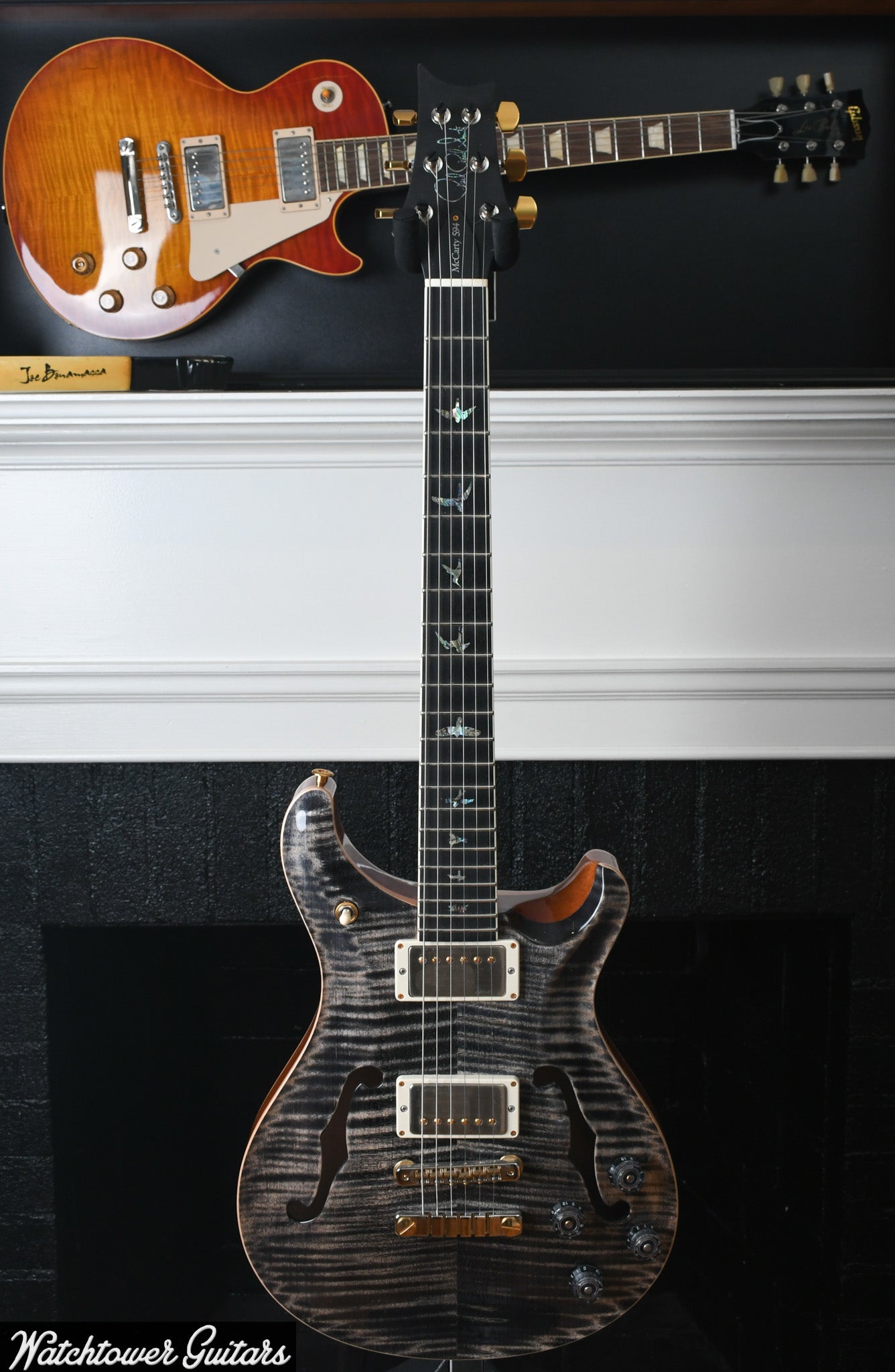 2021 Paul Reed Smith PRS McCarty 594 Hollowbody II 10 Top/Artist Features Charcoal