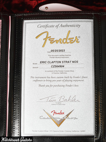 2023 Fender Custom Shop Eric Clapton Stratocaster "Blackie"