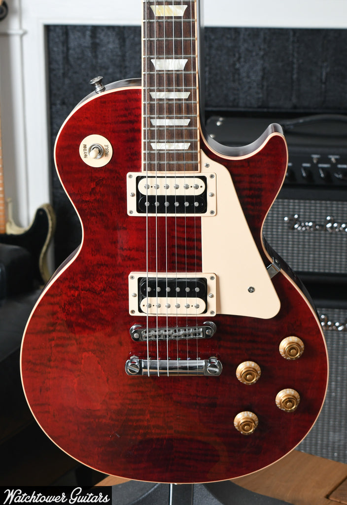 2013 Gibson Les Paul Traditional Pro II Wine Red – Watchtower 