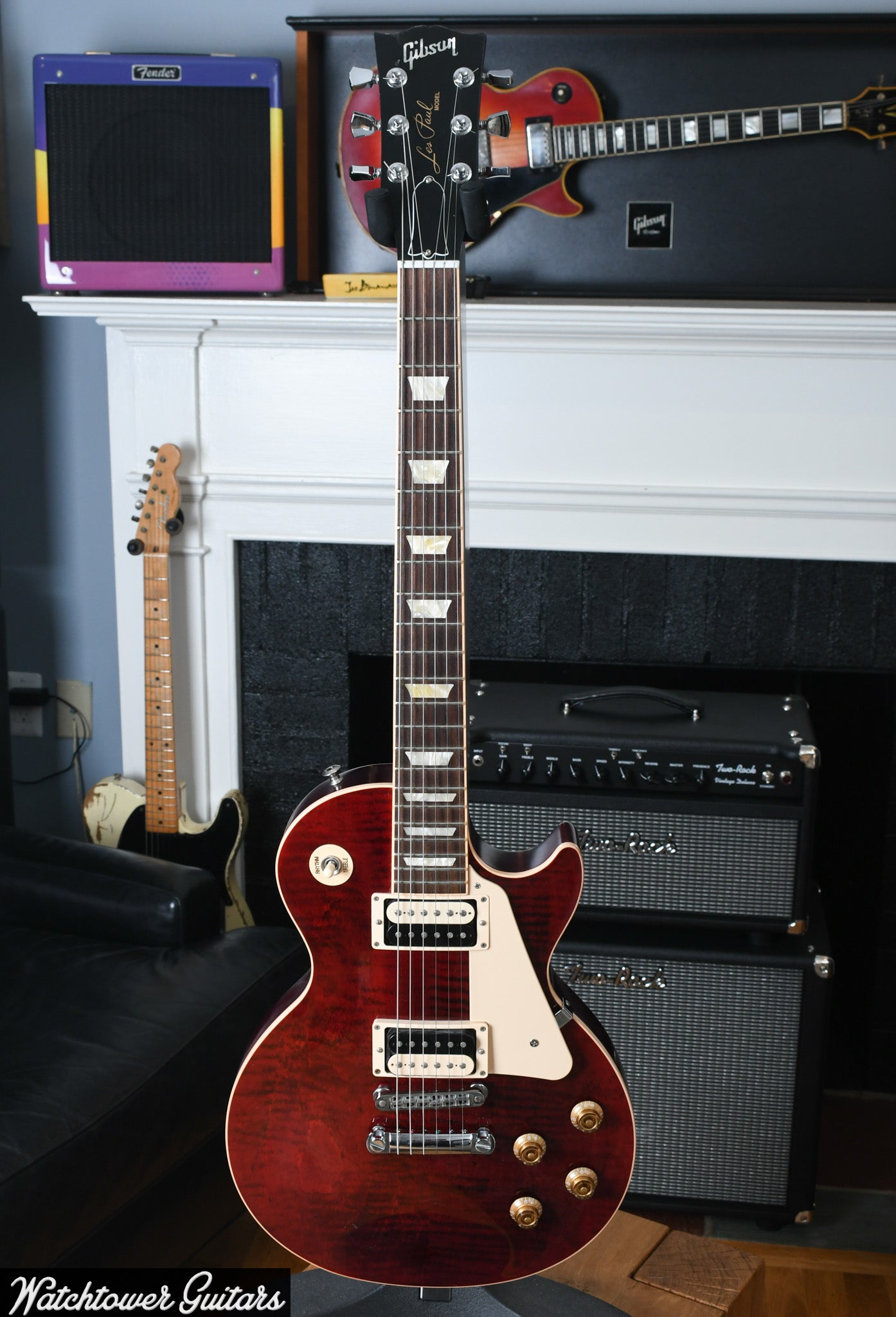 2013 Gibson Les Paul Traditional Pro II Wine Red