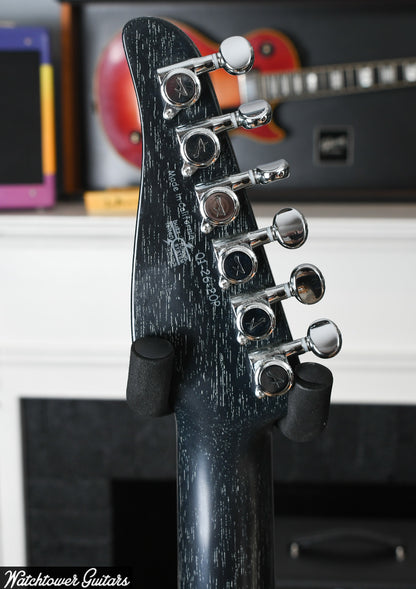 2020 Tom Anderson Raven Superbird Black with White Dog Hair