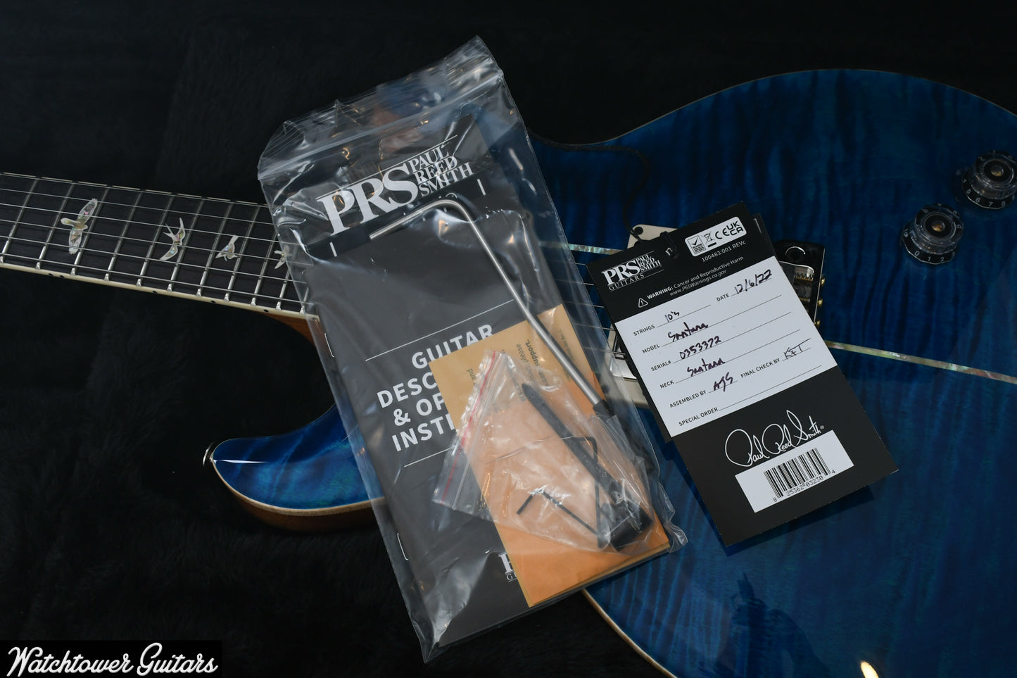2022 Paul Reed Smith PRS Santana Retro Aquamarine