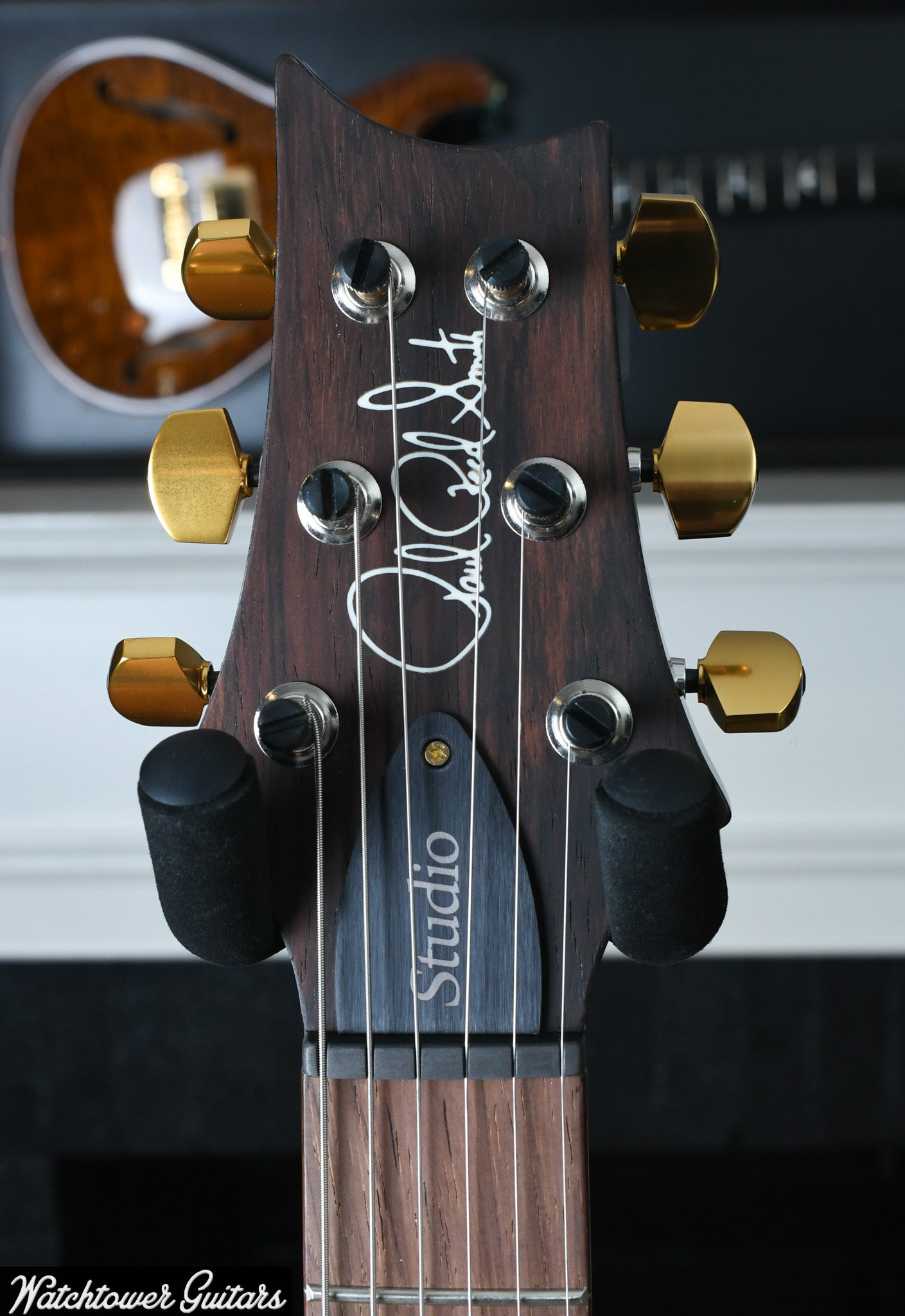 Paul Reed Smith PRS Studio Wood Library 10 Top Quilt, Brazilian Board, Korina, Copperhead Burst