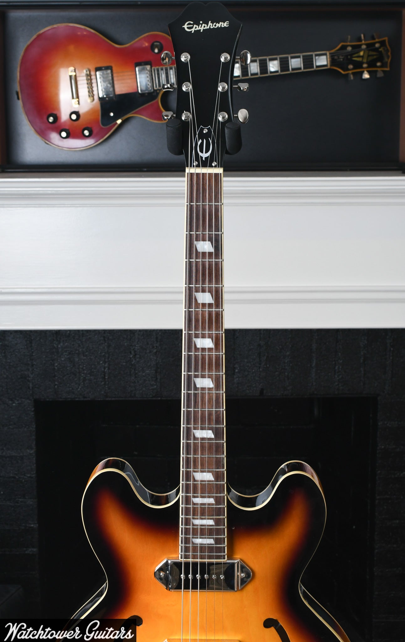 2021 Epiphone Casino Vintage Sunburst OHSC