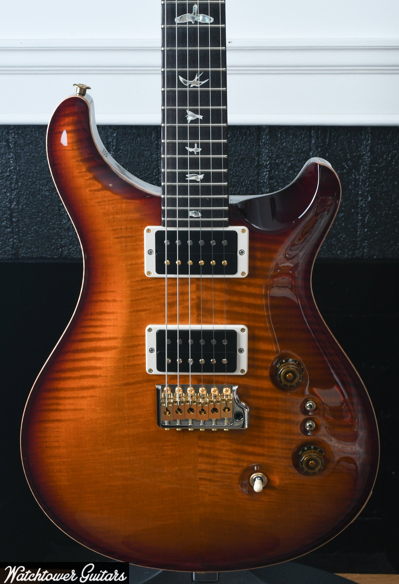 Paul Reed Smith PRS Custom 24-08 10 Top Dark Cherry Sunburst