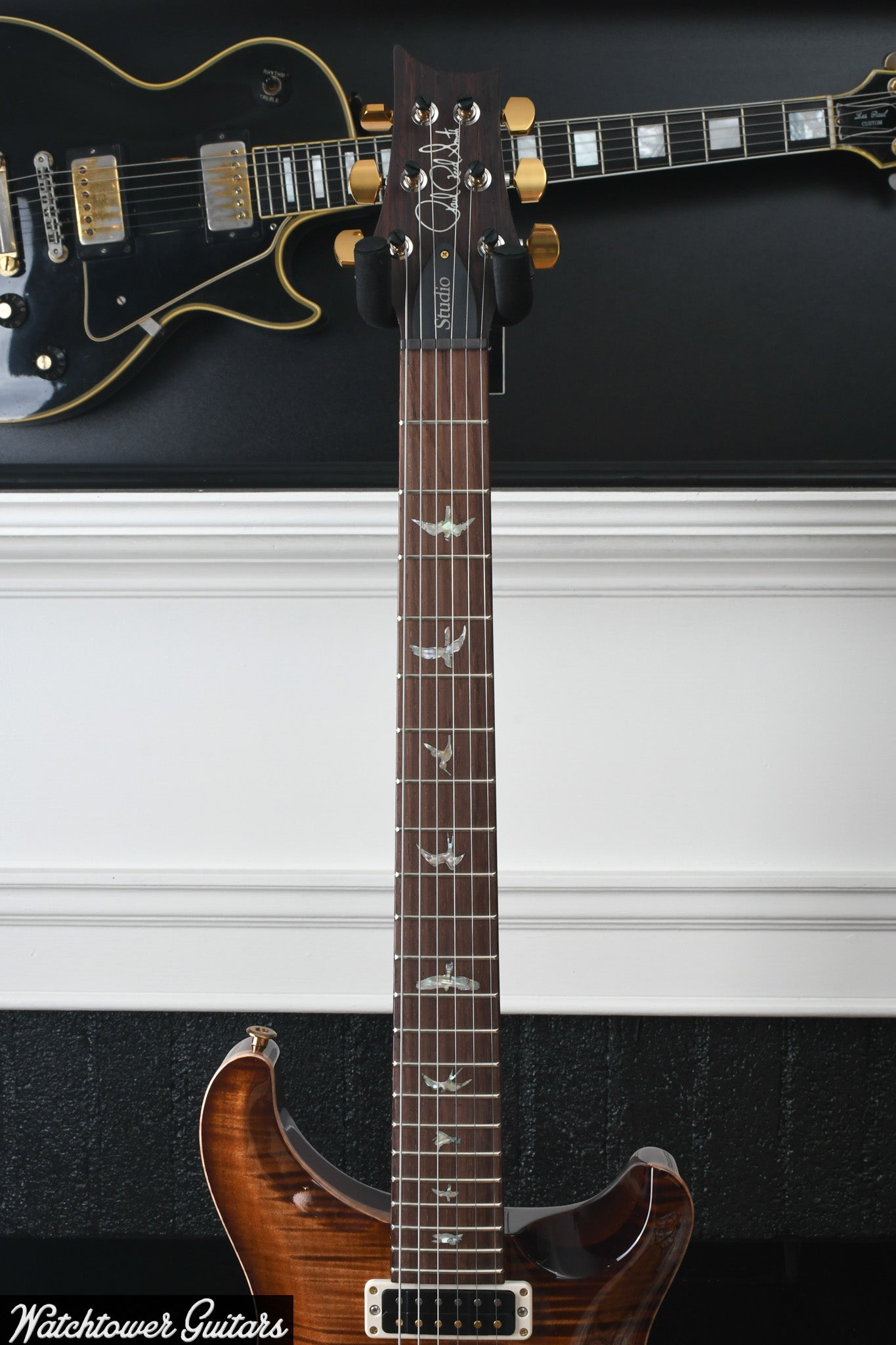 Paul Reed Smith PRS Studio Wood Library 10 Top, Brazilian Board, Korina, Copperhead Burst