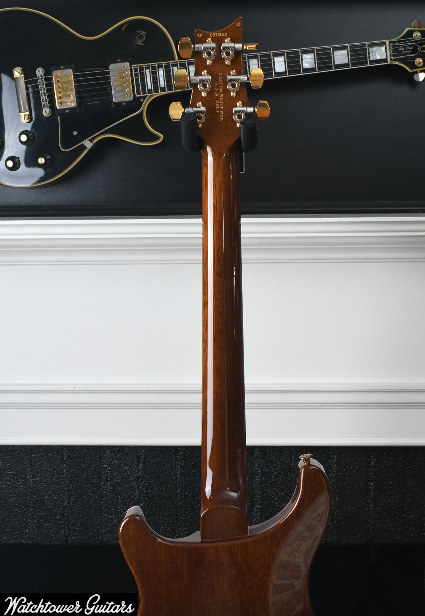 Paul Reed Smith PRS Studio Wood Library 10 Top, Brazilian Board, Korina, Copperhead Burst