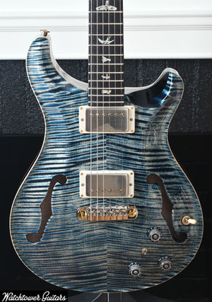 Paul Reed Smith PRS Hollowbody II Piezo 10 Top Faded Whale Blue