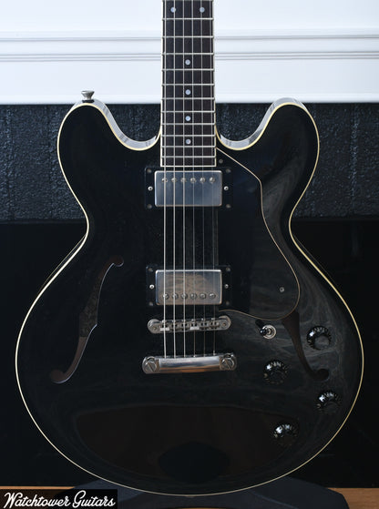 2022 Collings I-35 LC Jet Black Aged Throbak 101 Plus