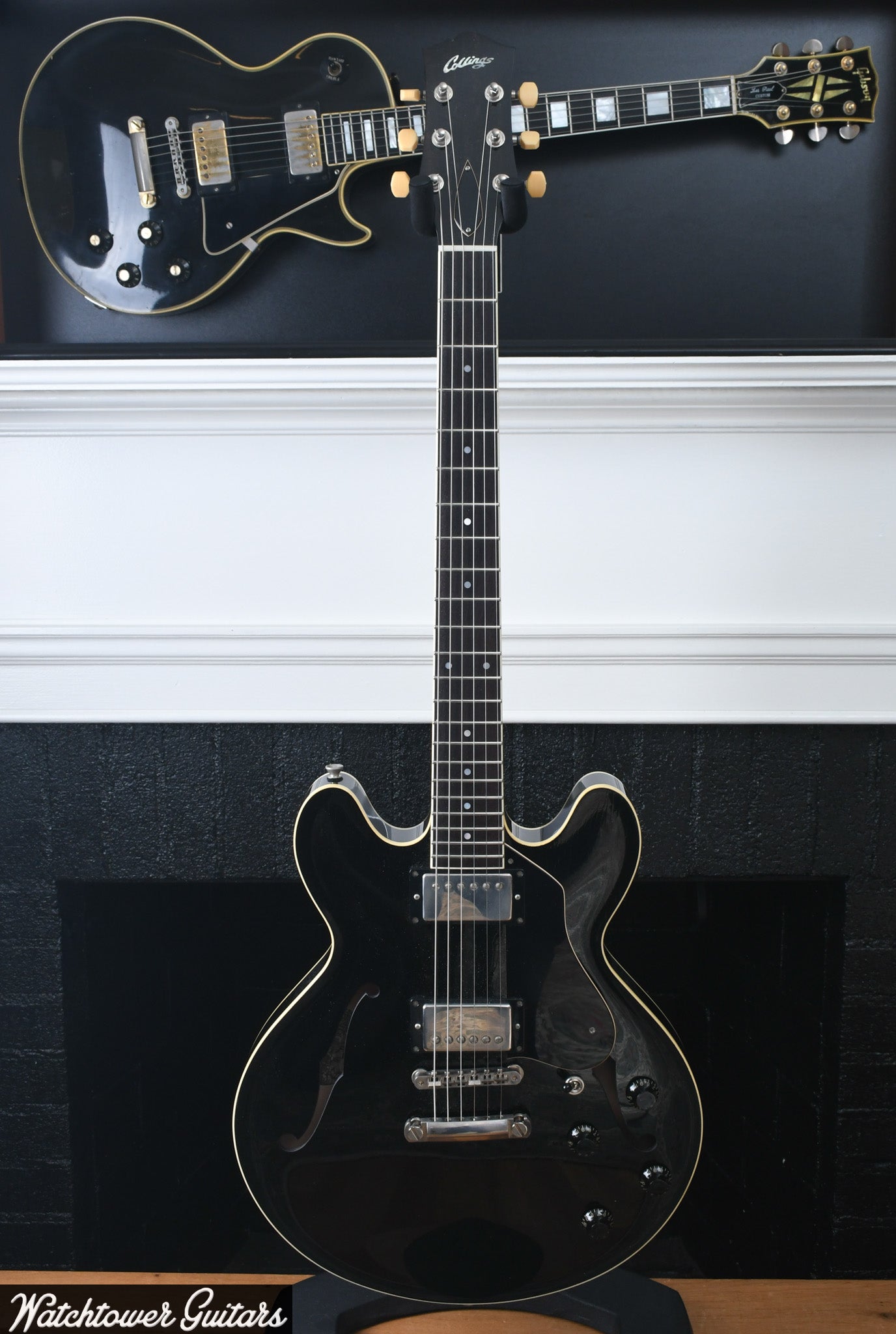 2022 Collings I-35 LC Jet Black Aged Throbak 101 Plus
