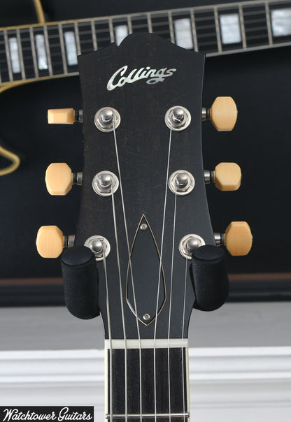 2022 Collings I-35 LC Jet Black Aged Throbak 101 Plus
