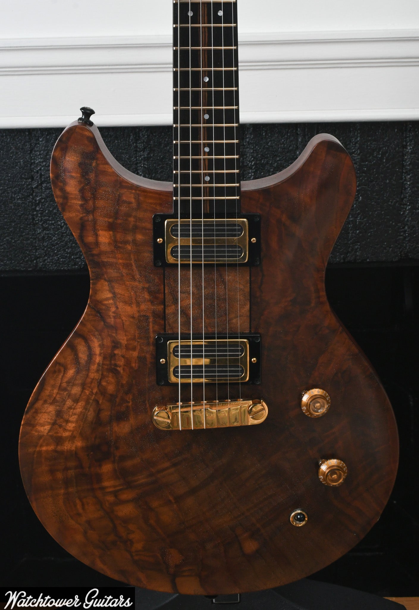 2013 Patrick James Eggle Macon Double Cut Claro Walnut