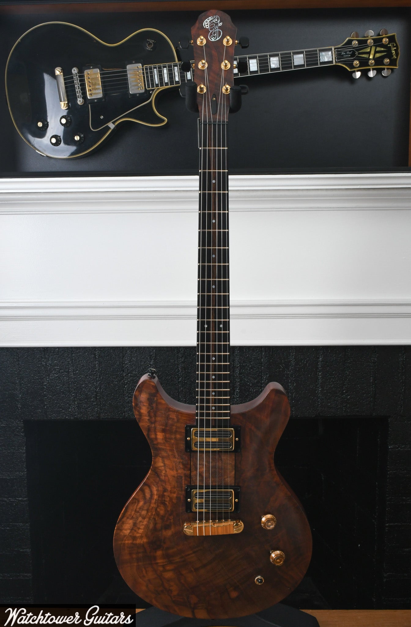 2013 Patrick James Eggle Macon Double Cut Claro Walnut