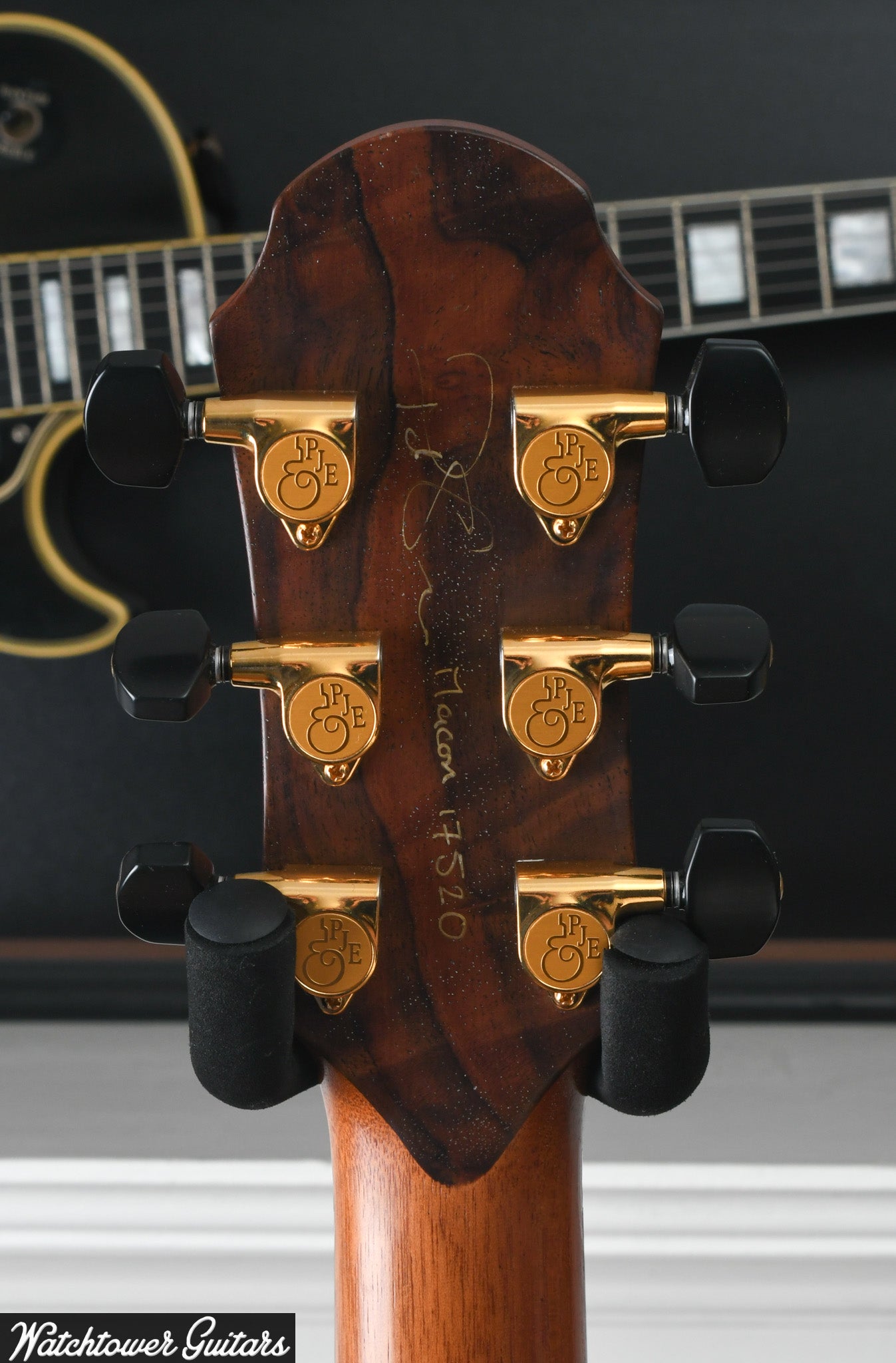 2013 Patrick James Eggle Macon Double Cut Claro Walnut