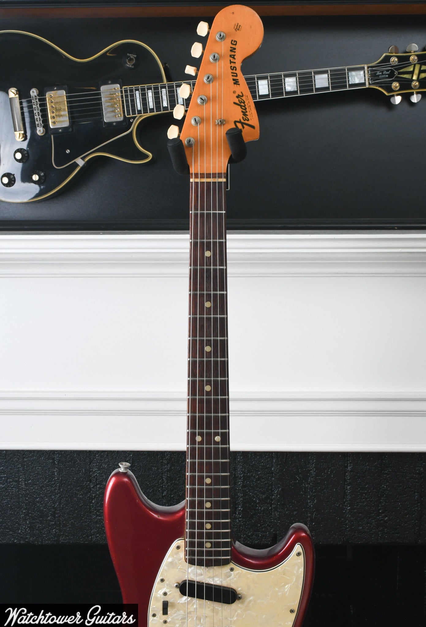 1973 Fender Mustang Compeition Red