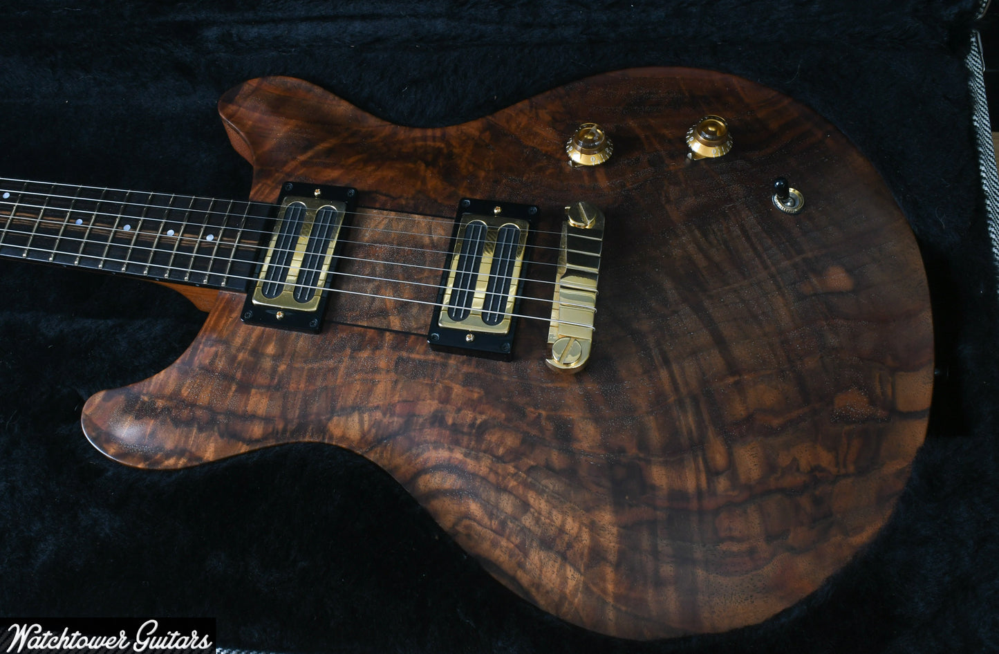 2013 Patrick James Eggle Macon Double Cut Claro Walnut
