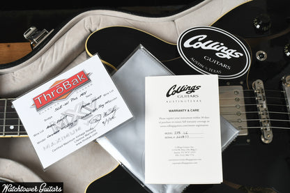 2022 Collings I-35 LC Jet Black Aged Throbak 101 Plus