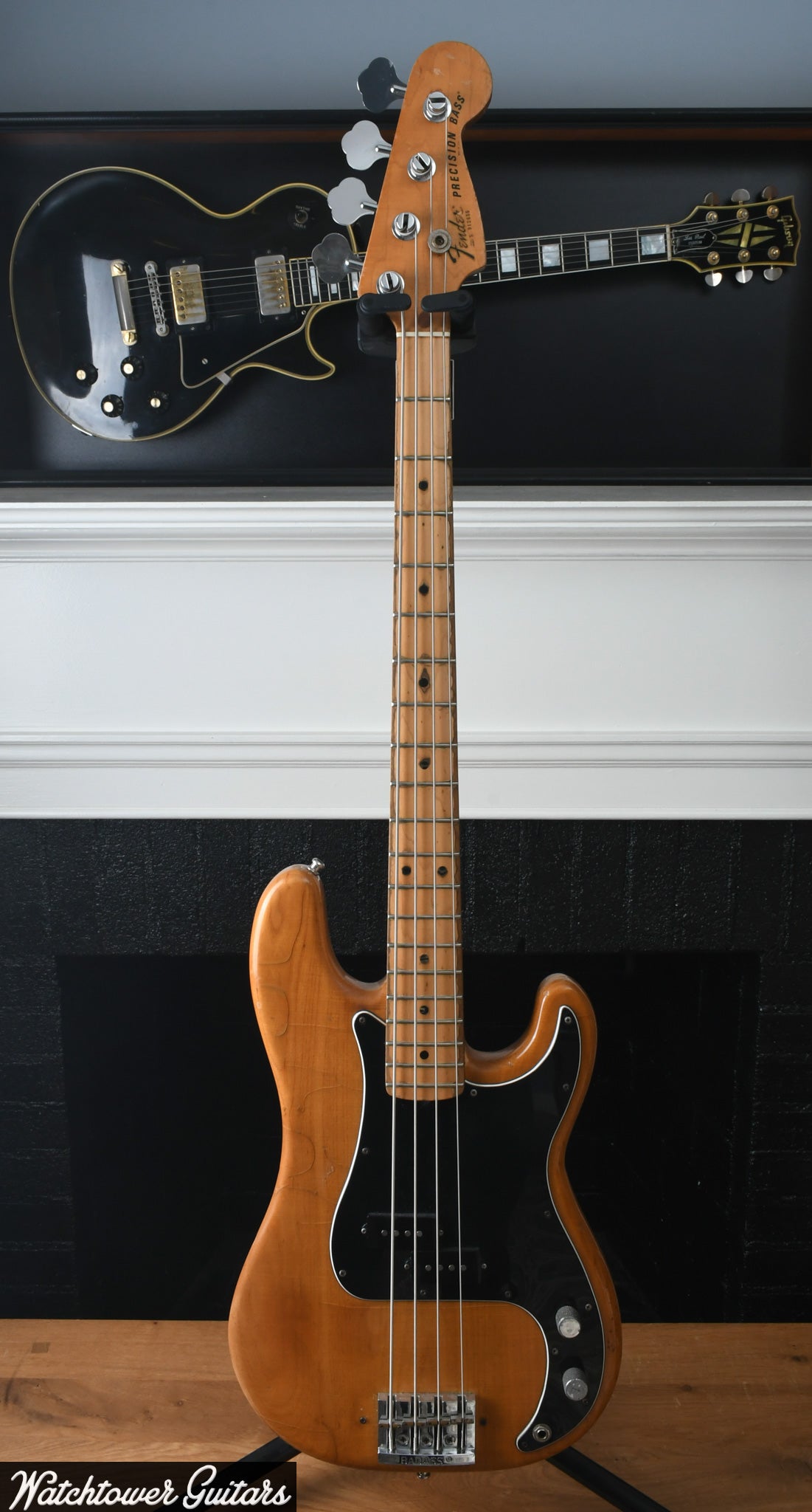 1978 Fender Precision Bass Natural – Watchtower Guitars
