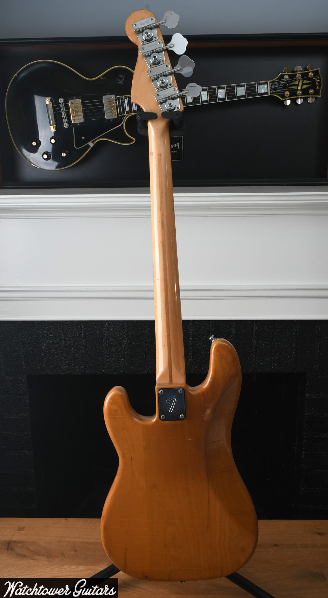 1978 Fender Precision Bass Natural – Watchtower Guitars