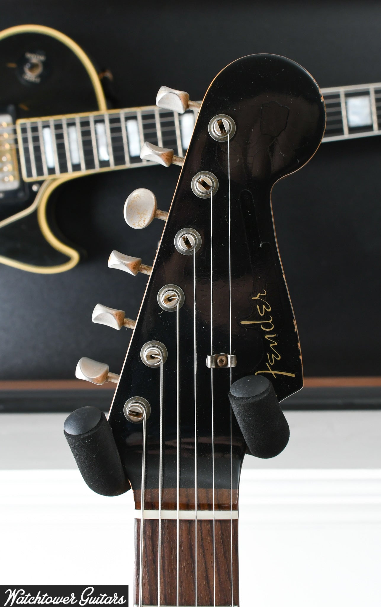2021 Fender Custom Shop Limited Dual Mag II '60 Stratocaster Aged Black over 3 Tone Sunburst Relic
