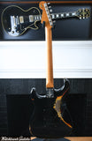 2021 Fender Custom Shop Limited Dual Mag II '60 Stratocaster Aged Black over 3 Tone Sunburst Relic