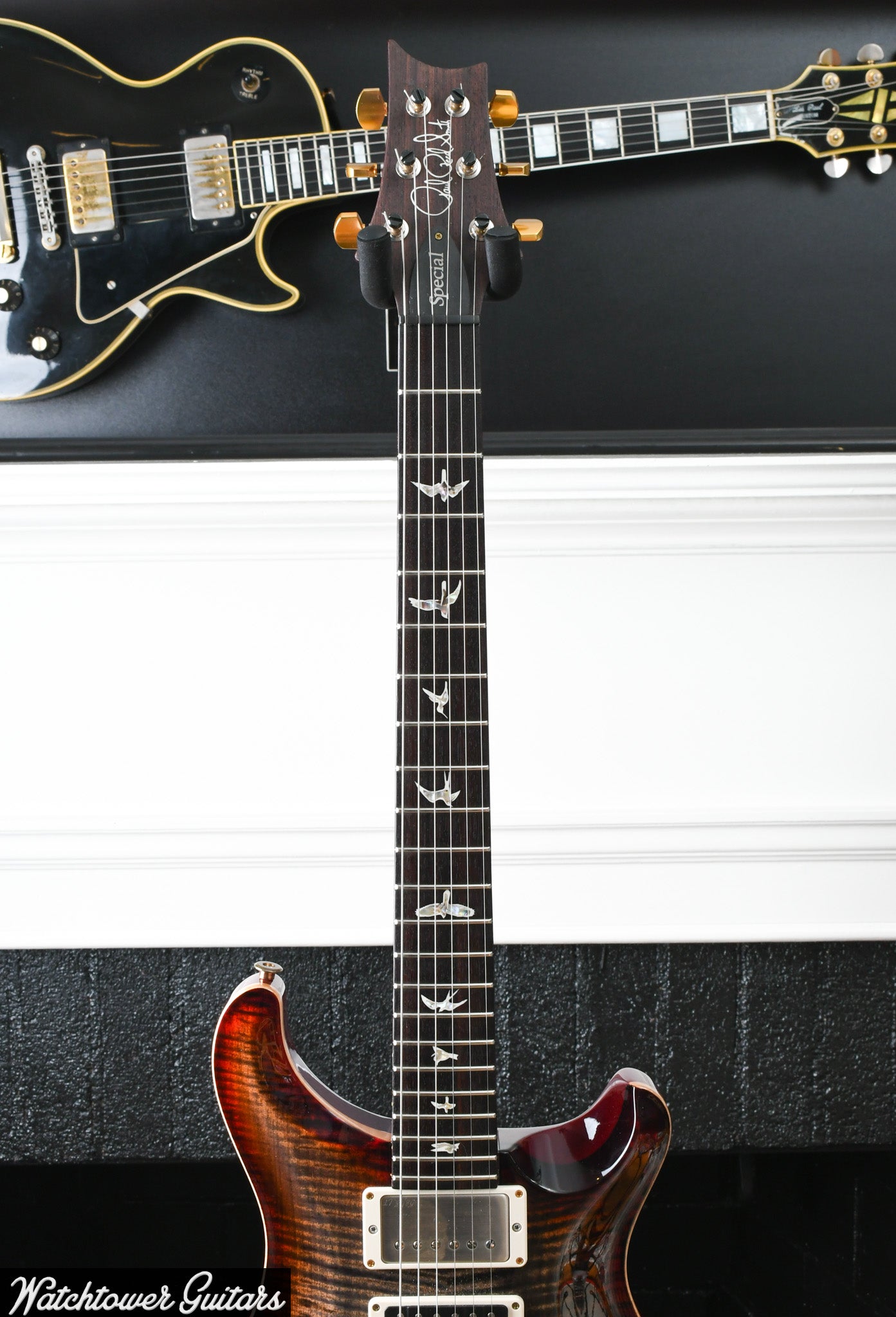 2023 Paul Reed Smith PRS Special Semi Hollow 10 Top Charcoal Cherry Burst