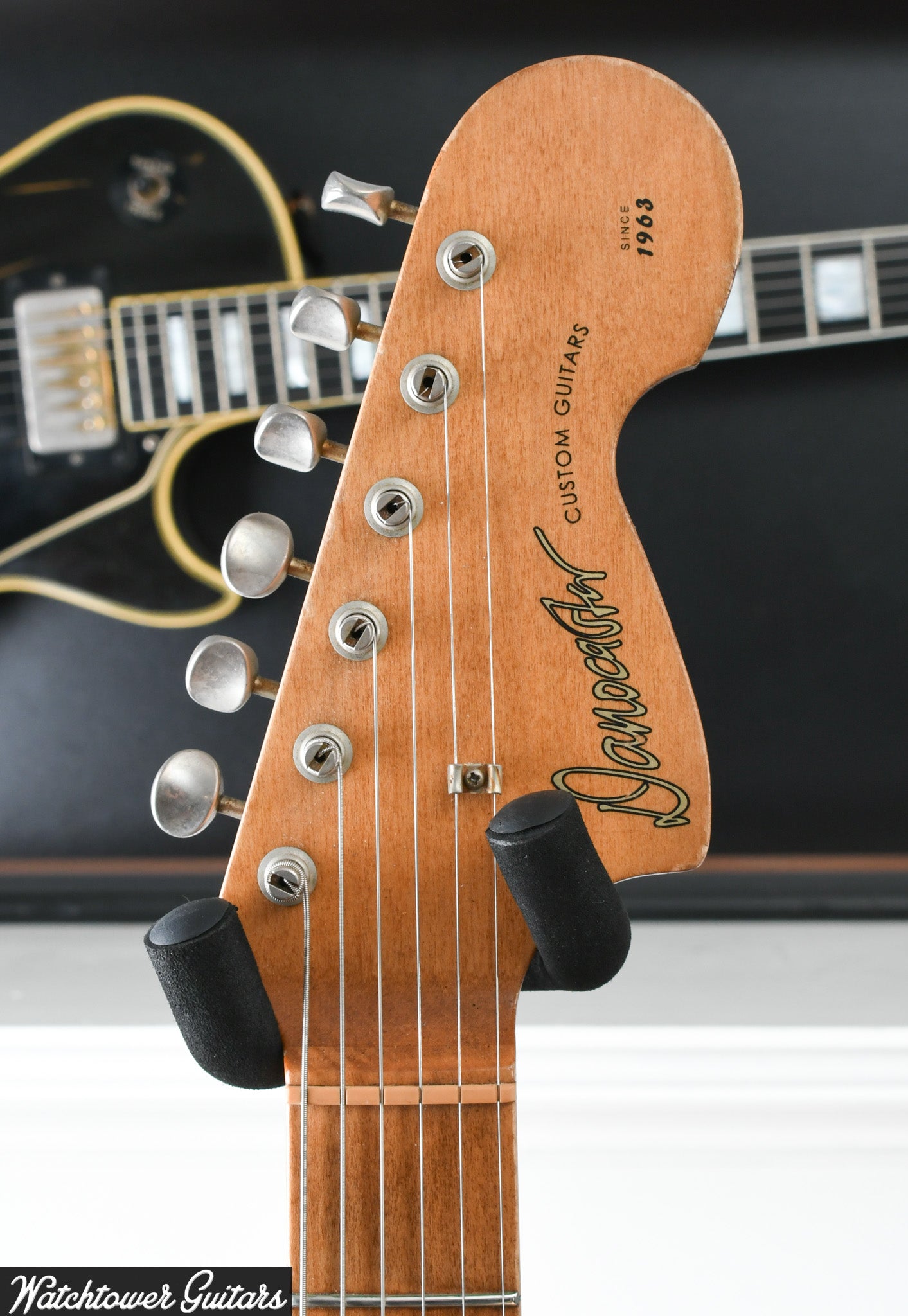 2015 Danocaster Single Cut Deluxe Candy Tangerine