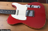 2024 Danocaster Single Cut Candy Apple Red