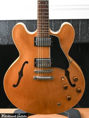 1982 Gibson ES-335 Tim Shaw Humbuckers Natural