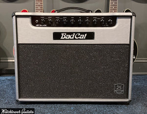 Bad Cat Jet Black - 25TH Anniversary 1x12 Combo Grey Tolex